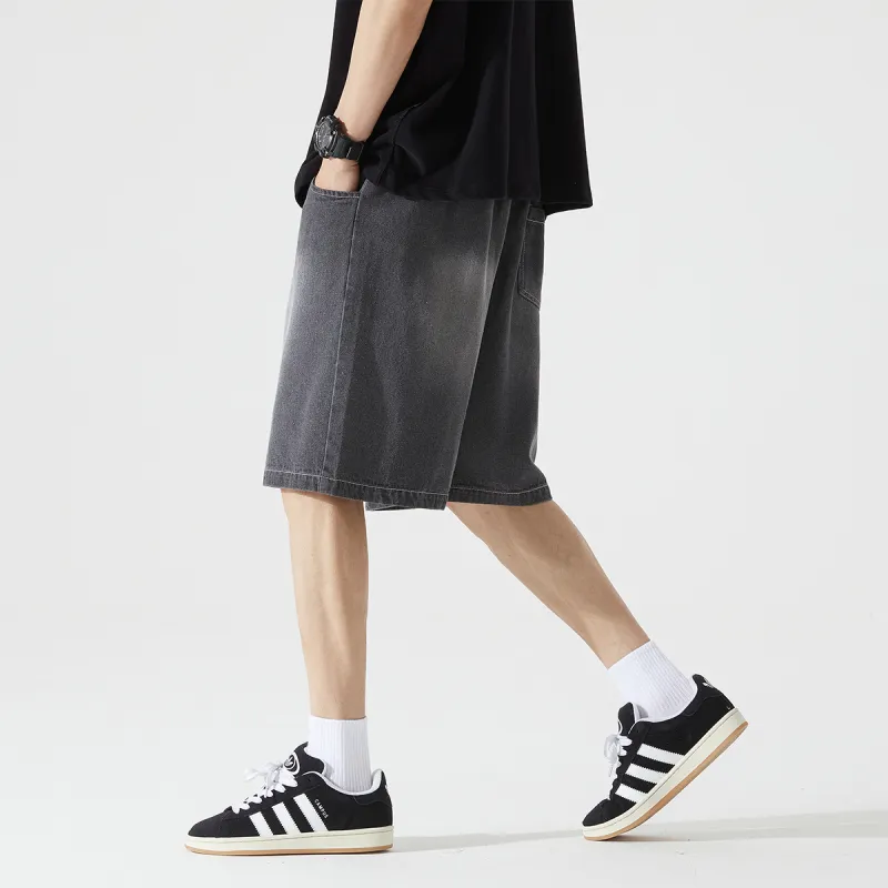 BRYAN JIMENEZ Denim Shorts Unisex-4
