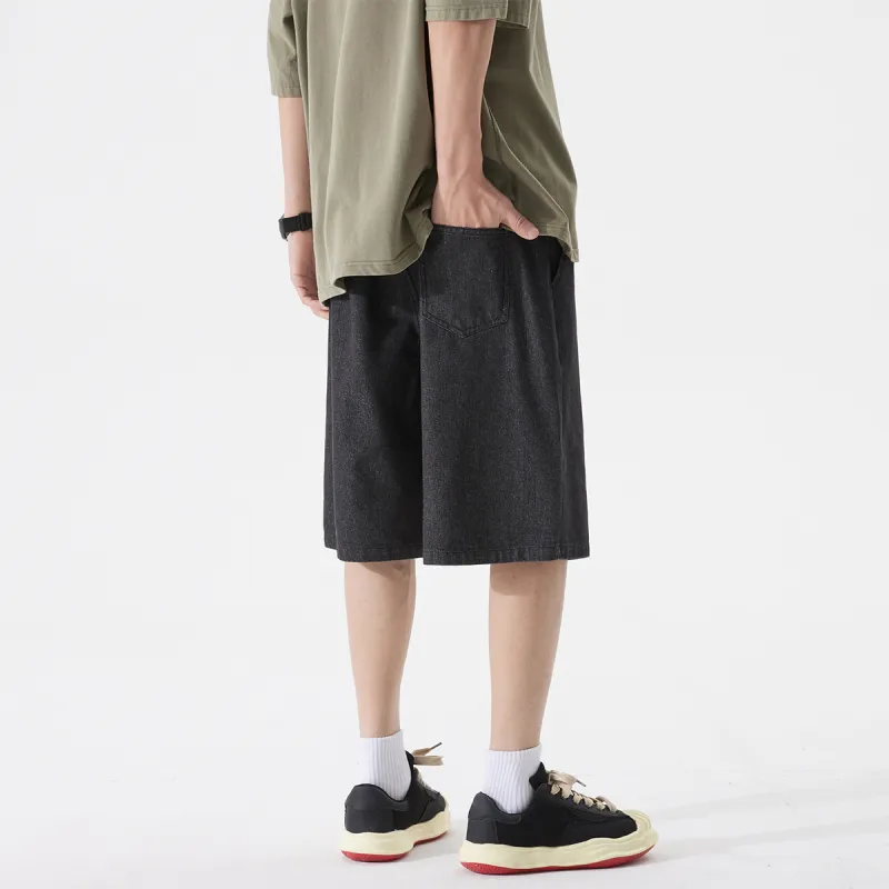 BRYAN JIMENEZ Denim Shorts Unisex-5
