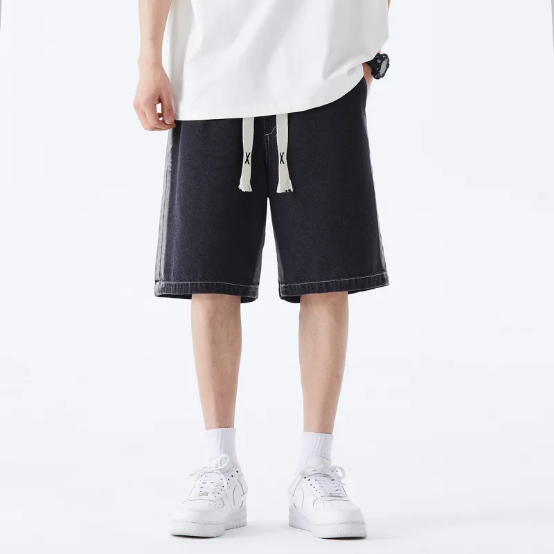 BRYAN JIMENEZ Denim Shorts Unisex-2