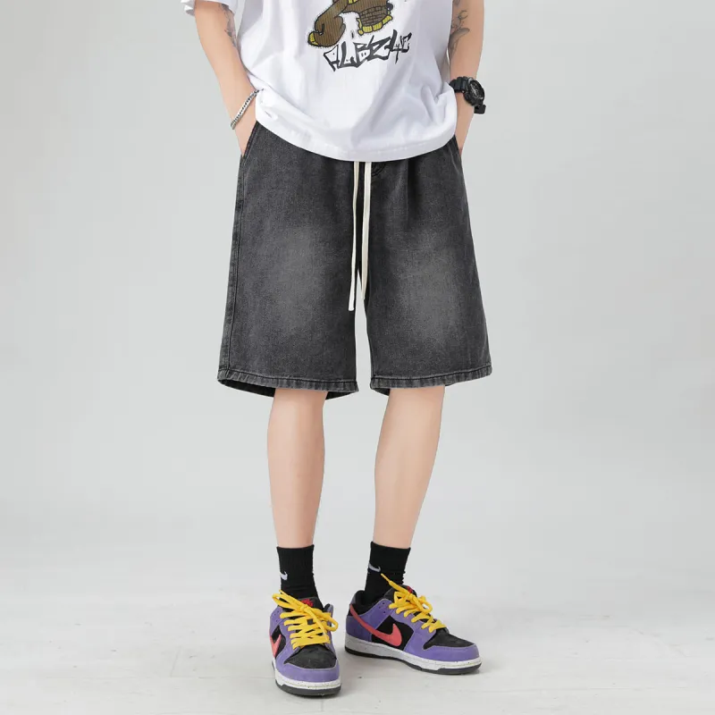 BRYAN JIMENEZ Denim Shorts Unisex-8