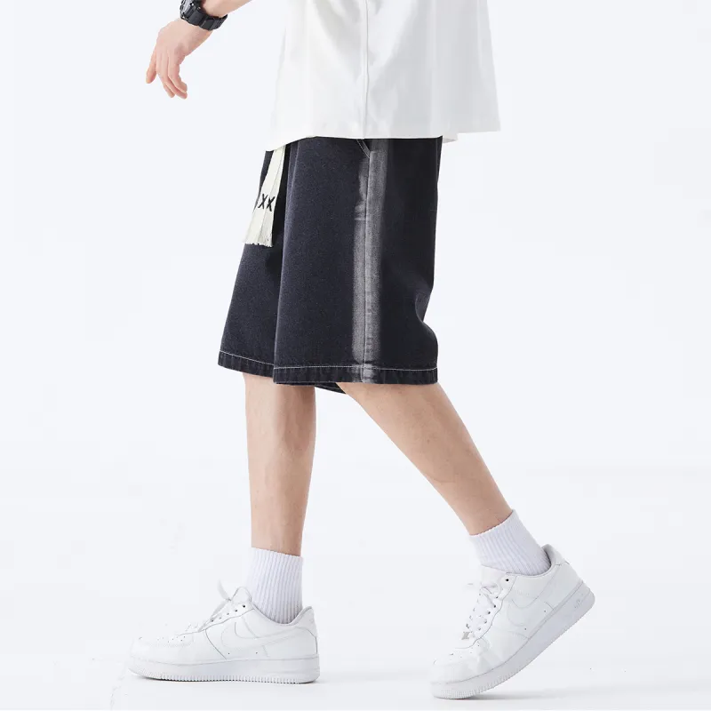 BRYAN JIMENEZ Denim Shorts Unisex-5