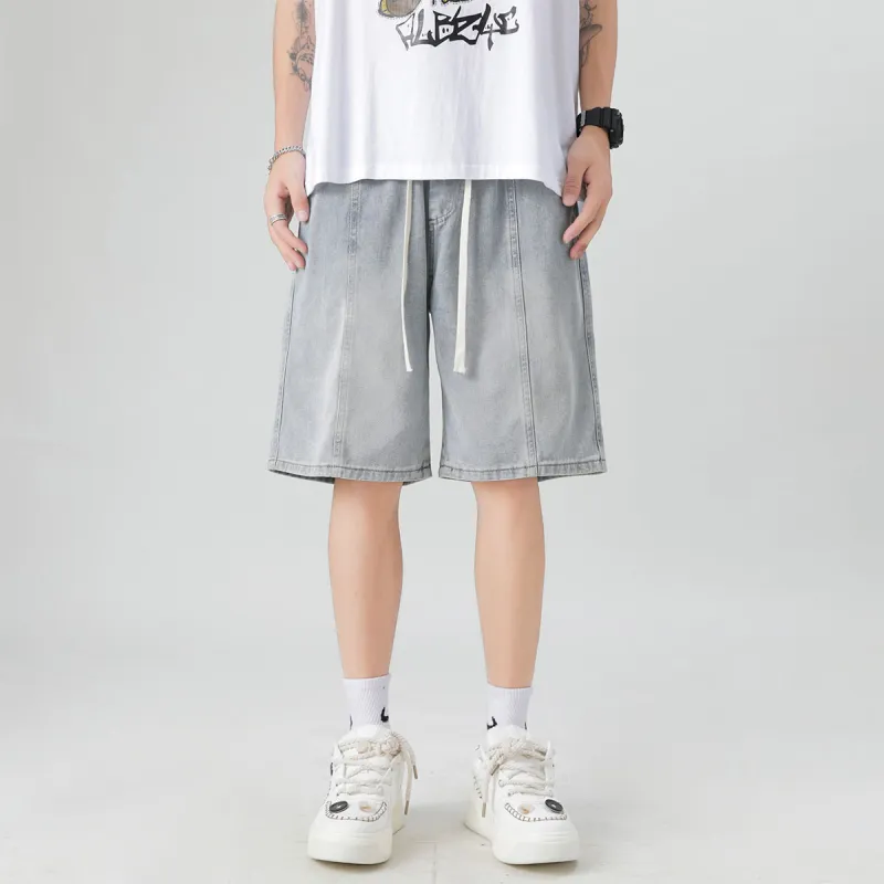 BRYAN JIMENEZ Denim Shorts Unisex-2
