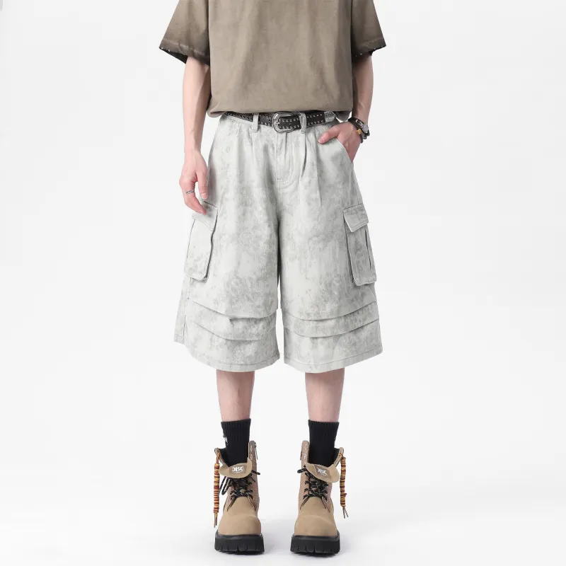 BRYAN JIMENEZ Denim Shorts Unisex-2