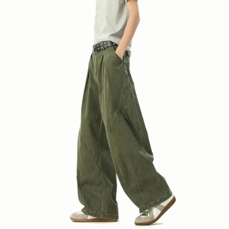 PAINT STAIN Casual Pants Unisex-19