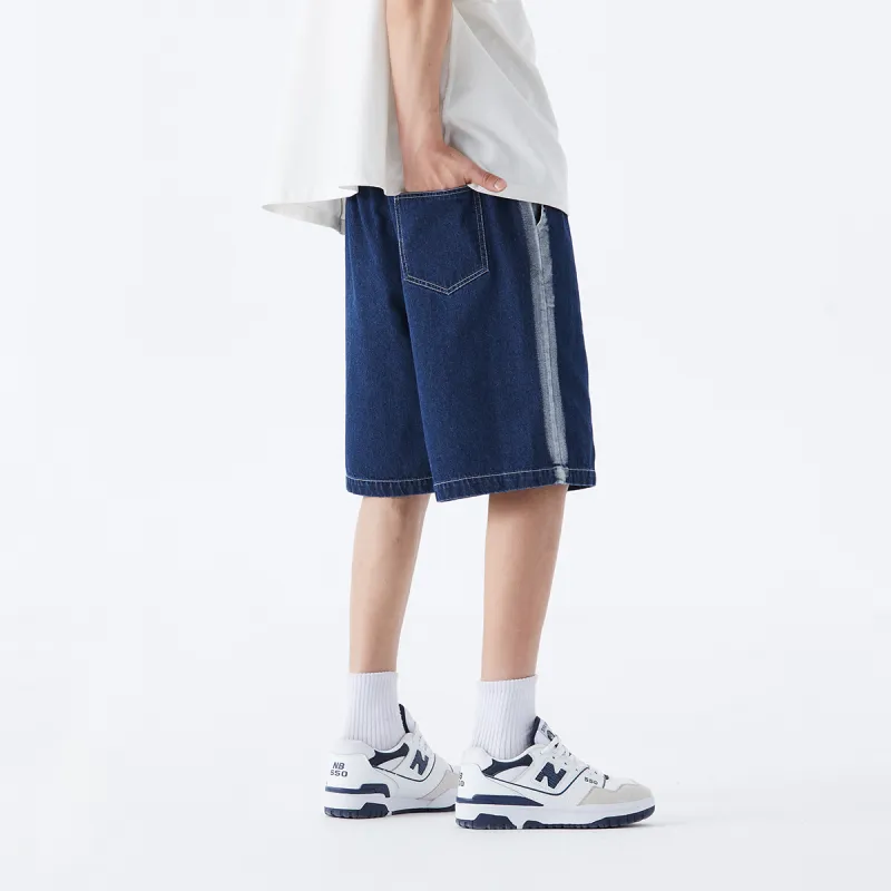 BRYAN JIMENEZ Denim Shorts Unisex-9