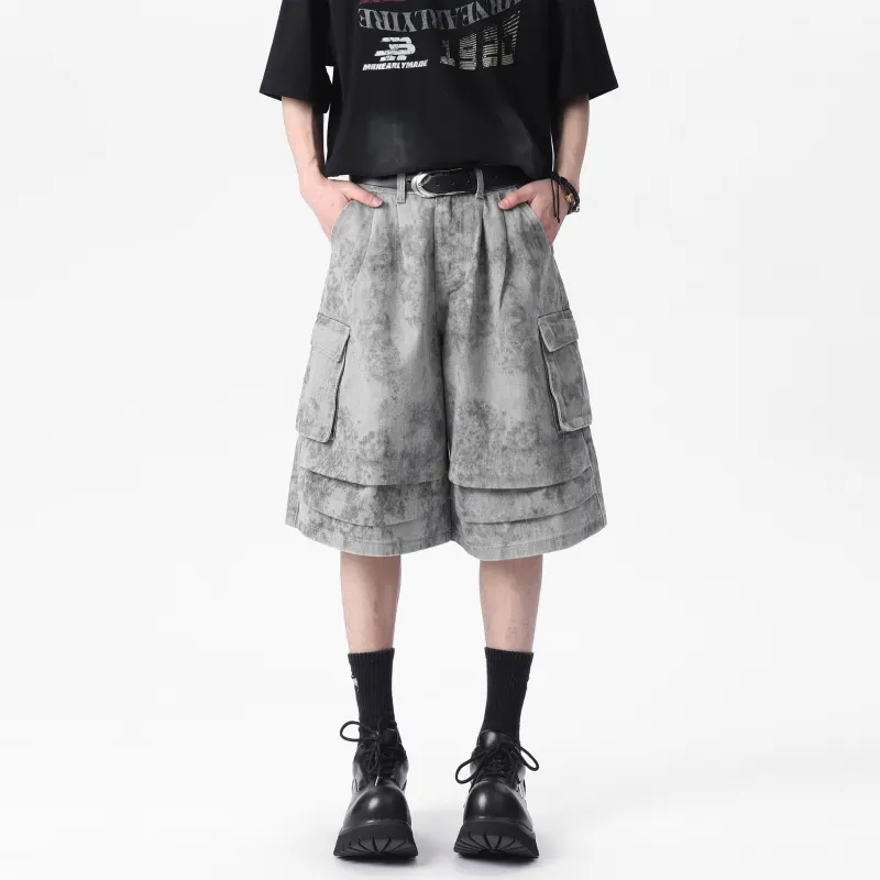 BRYAN JIMENEZ Denim Shorts Unisex-9