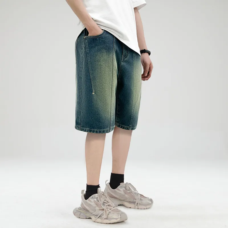 BRYAN JIMENEZ Denim Shorts Unisex-3