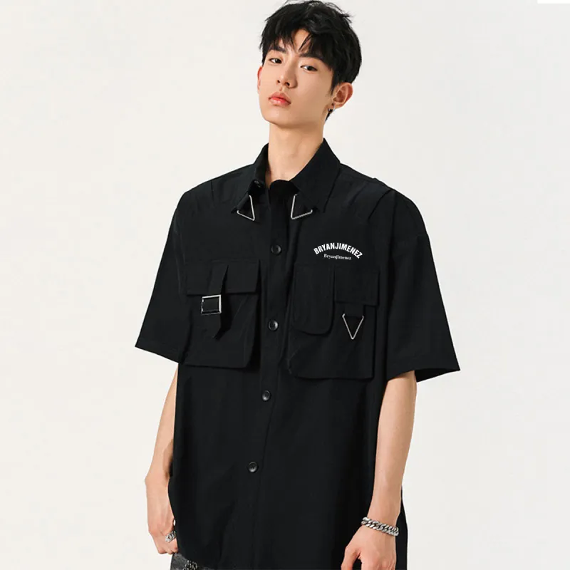 BRYAN JIMENEZ Shirts Unisex Black-4