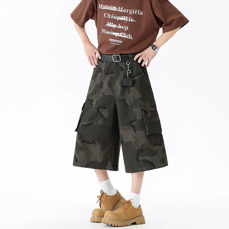 BRYAN JIMENEZ Denim Shorts Unisex-19