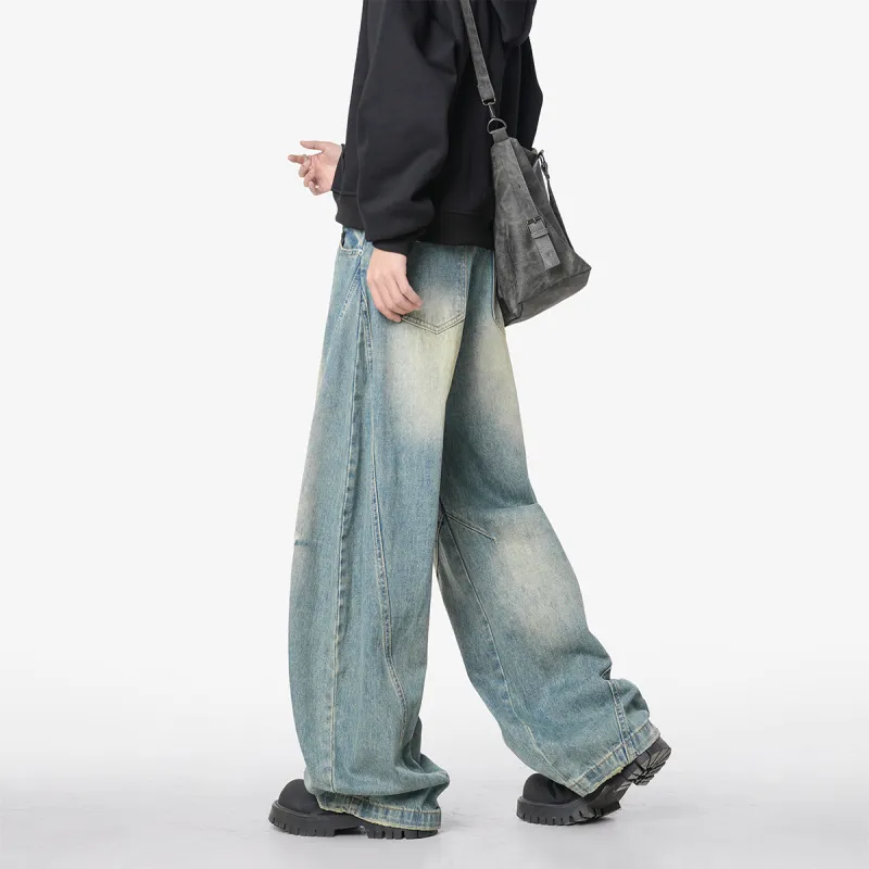 BRYAN JIMENEZ Jeans Unisex Ice Blue-4