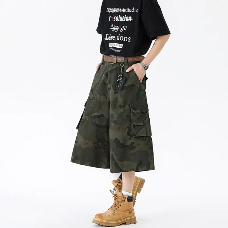 BRYAN JIMENEZ Denim Shorts Unisex-10