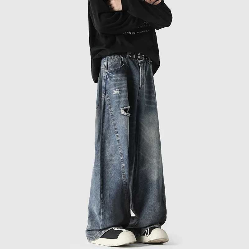 BRYAN JIMENEZ Jeans Unisex Blue-4