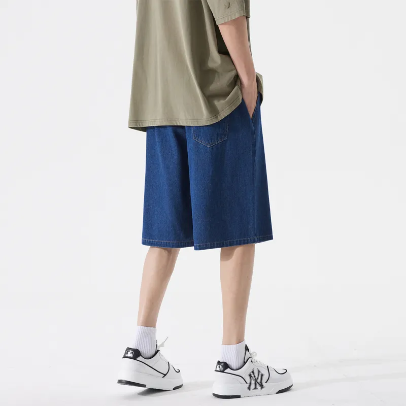BRYAN JIMENEZ Denim Shorts Unisex-11