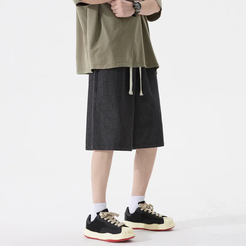 BRYAN JIMENEZ Denim Shorts Unisex-3