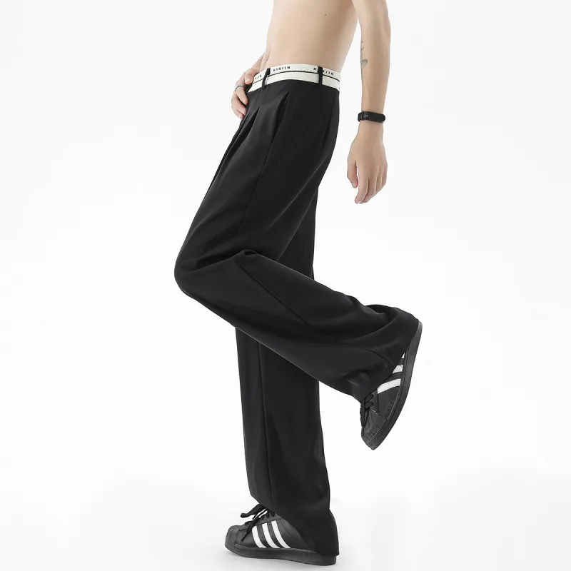 BRYAN JIMENEZ Casual Pants Unisex Black-4