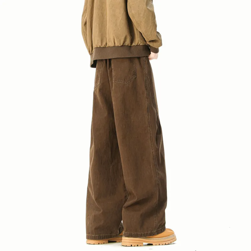 PAINT STAIN Casual Pants Unisex-5
