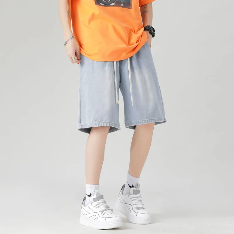 BRYAN JIMENEZ Denim Shorts Unisex-4