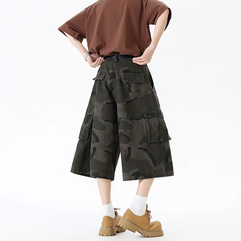 BRYAN JIMENEZ Denim Shorts Unisex-16