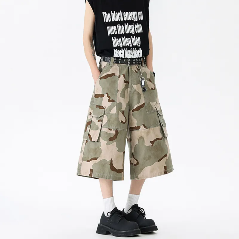 BRYAN JIMENEZ Denim Shorts Unisex-3