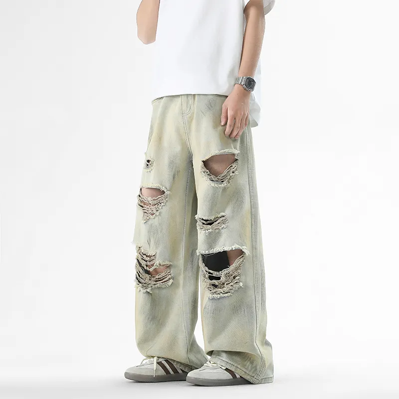 KFKU Jeans Unisex Yellow Mud-3