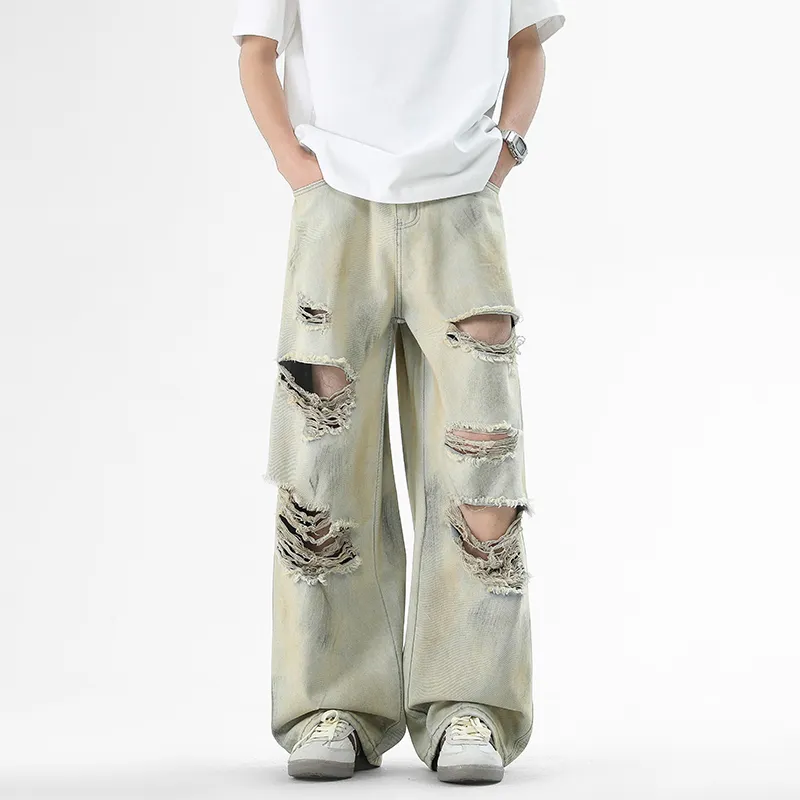 KFKU Jeans Unisex Yellow Mud-2