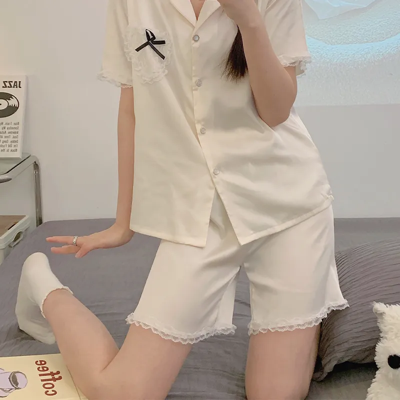 CAIHENGTONG Pajama Set Women's Pink-11