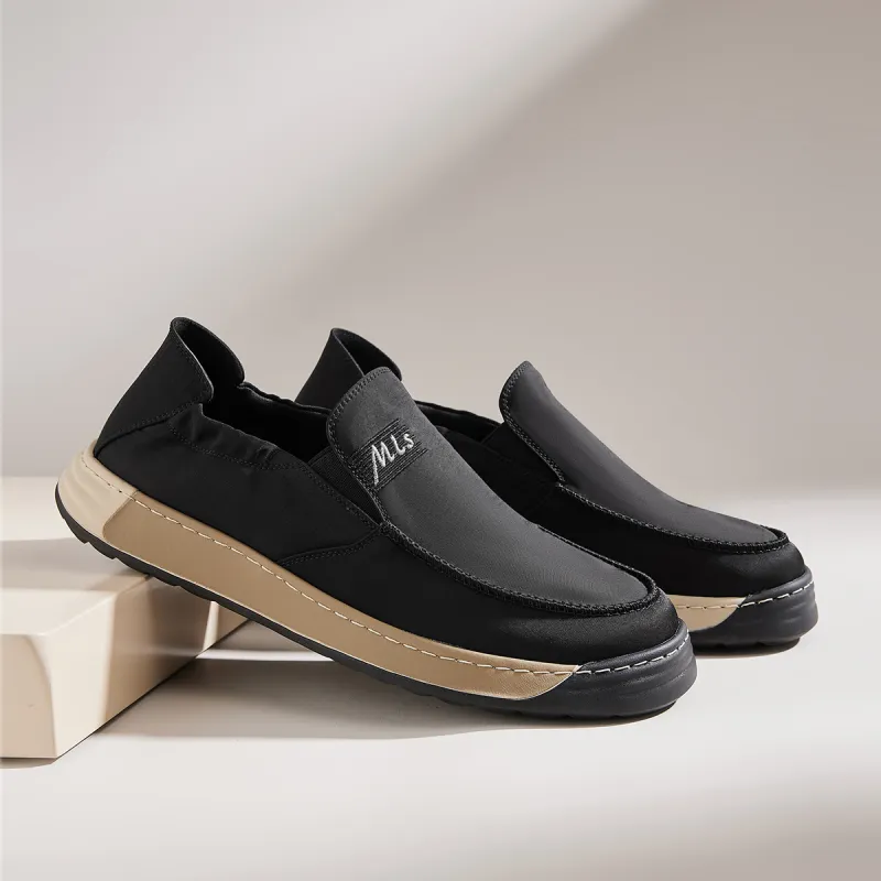 MILLIE'S Abrasion Resistant Low Top Casual Shoes Men's Black-2