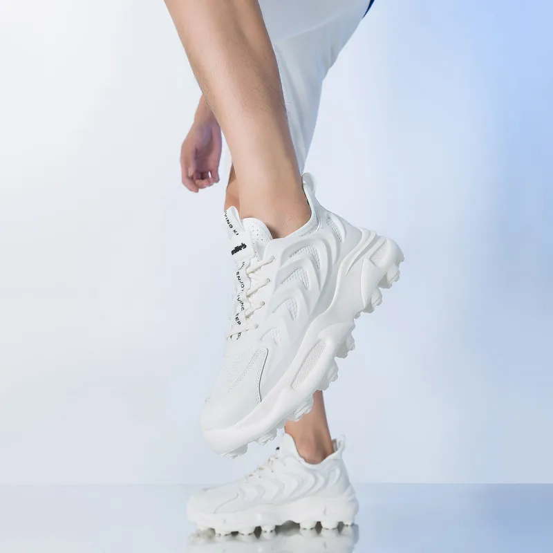 MILLIE'S Low Top Chunky Sneakers Men's White-6