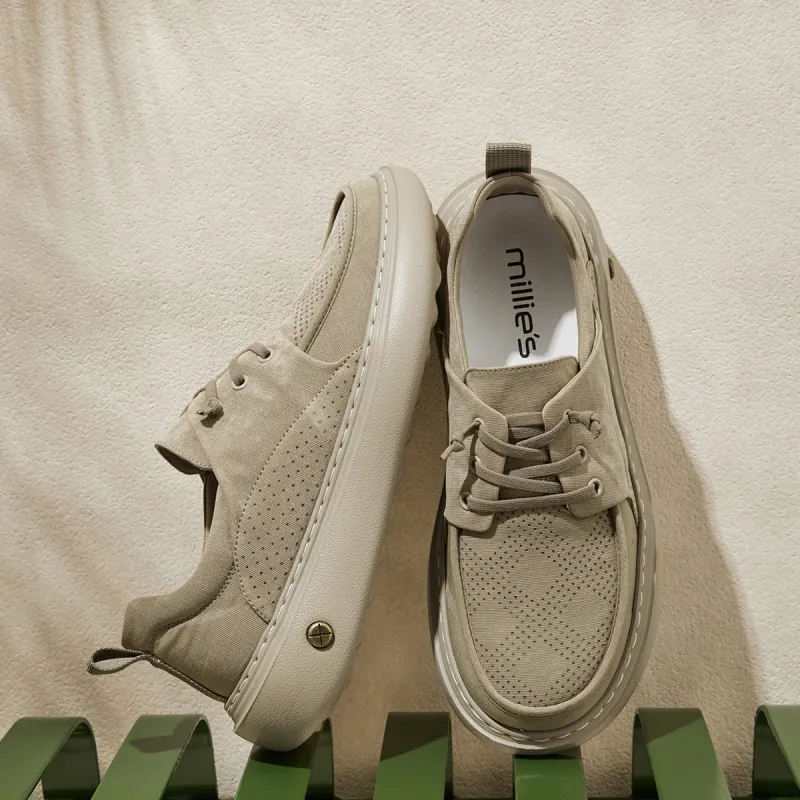 MILLIE'S Abrasion Resistant Breathable Low Top Slip on Men's-11