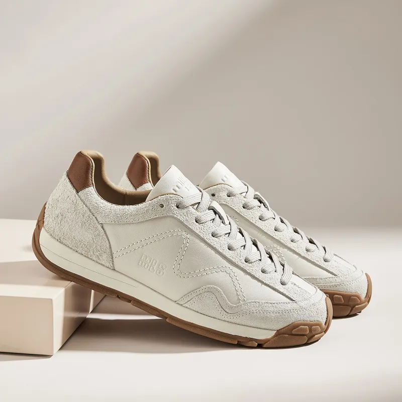 MILLIE'S Low Top Casual Shoes Men's Beige-1