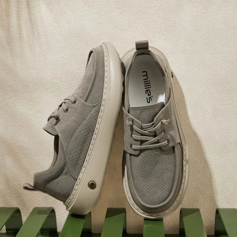 MILLIE'S Abrasion Resistant Breathable Low Top Slip on Men's-1