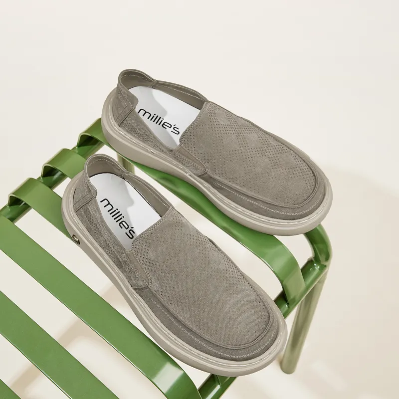 MILLIE'S Abrasion Resistant Breathable Low Top Slip on Men's-9