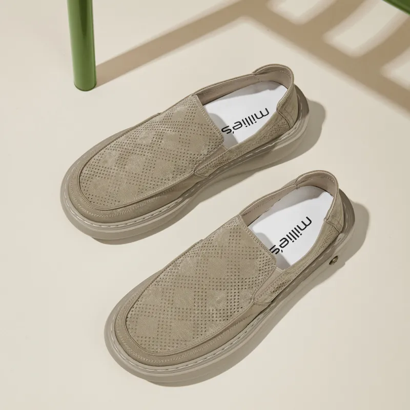 MILLIE'S Abrasion Resistant Breathable Low Top Slip on Men's-2