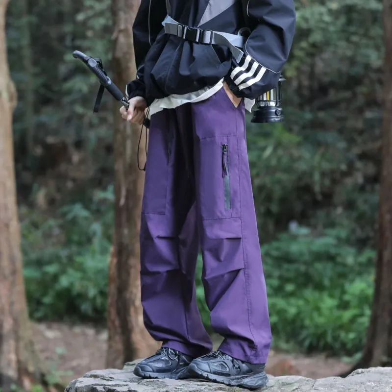 NEAR HERE Casual Pants Unisex-34