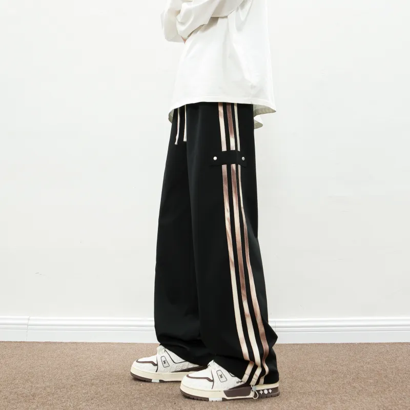 NEAR HERE Casual Pants Unisex Lotus Color-7