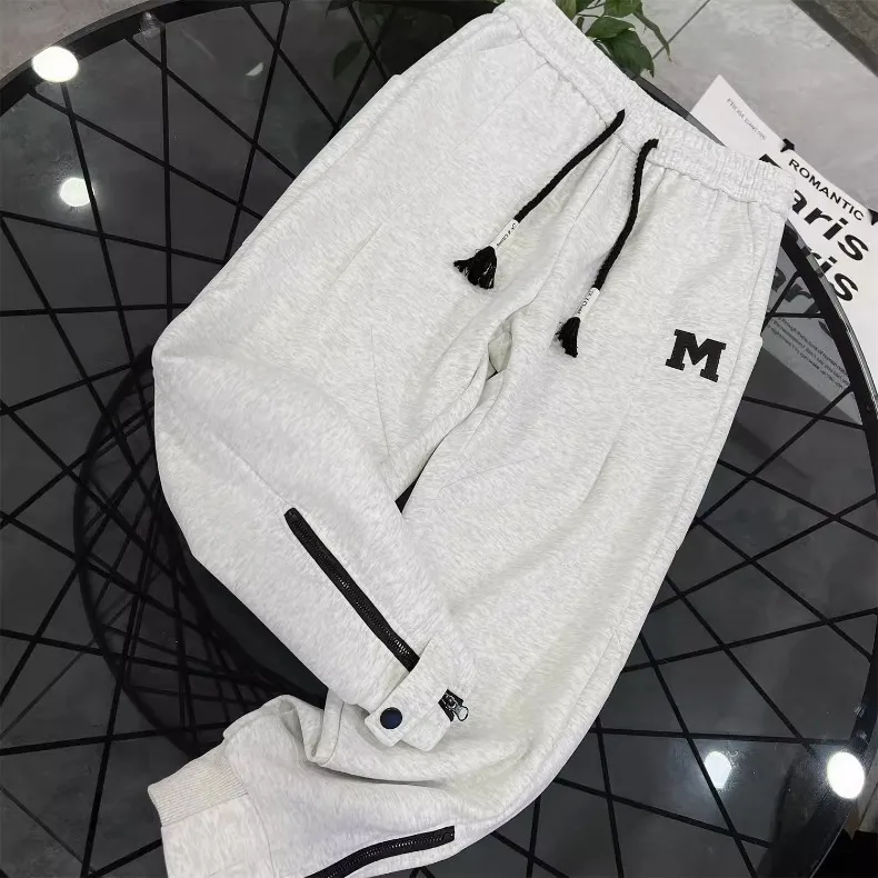 NEAR HERE Knitted Sweatpants Unisex-4