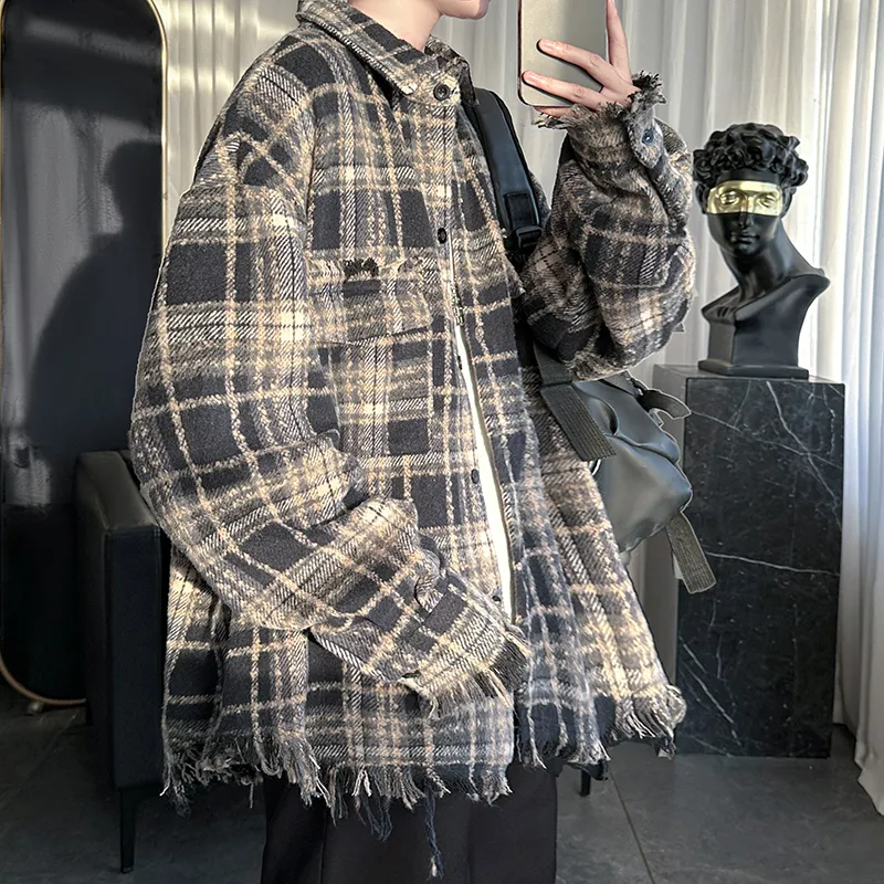 NEAR HERE Jackets Coats Unisex Black-1