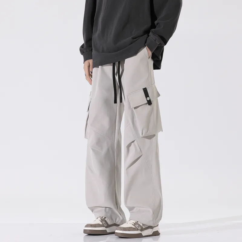 NEAR HERE Casual Pants Unisex-12