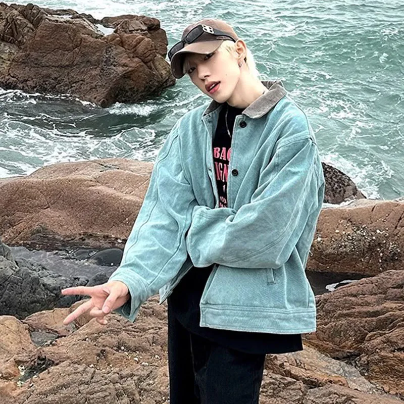 TESTUNG Jackets & Coats Unisex Peacock Green-3