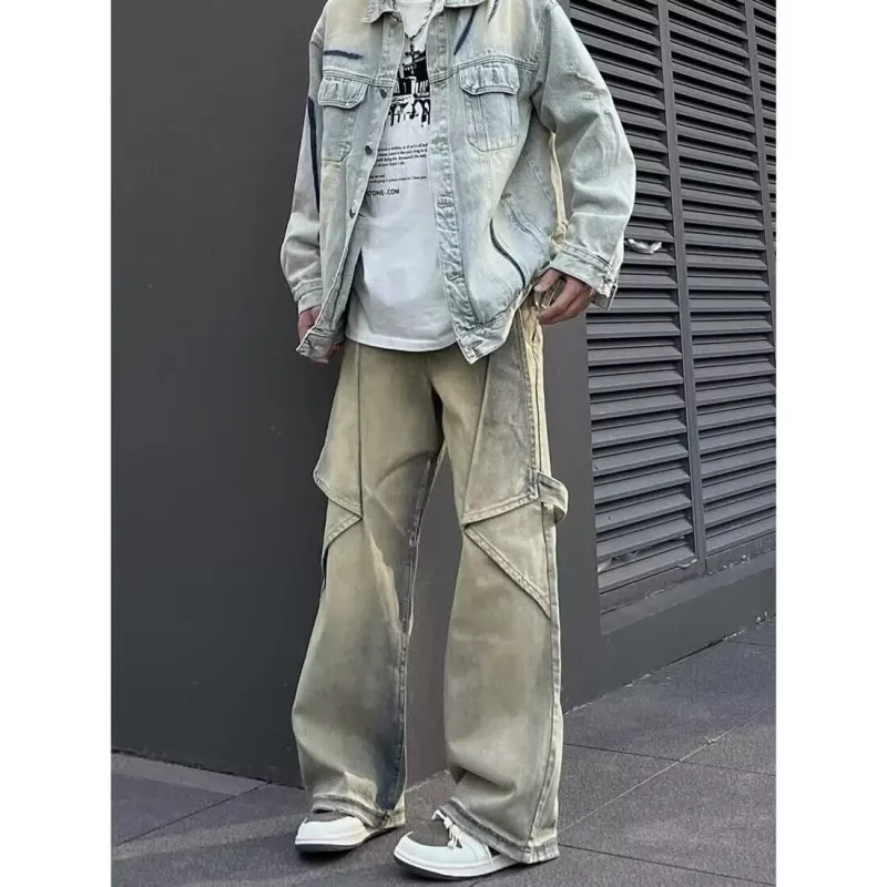 NEAR HERE Jeans Unisex-3