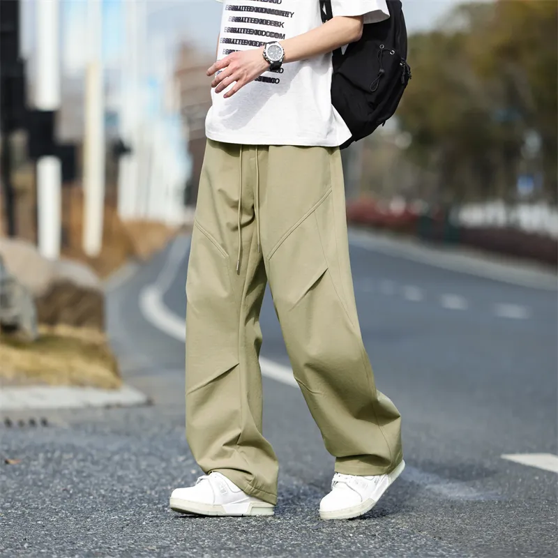 NEAR HERE Casual Pants Unisex-32