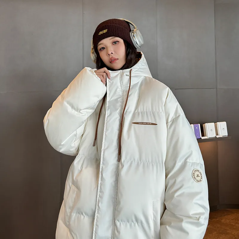 NEAR HERE Puffer Jackets Unisex-5