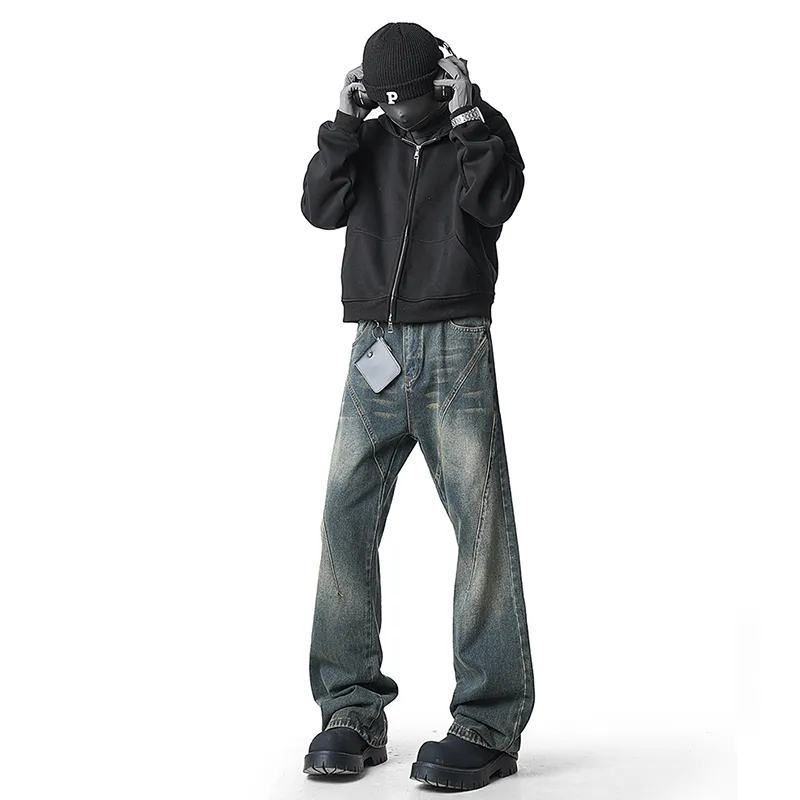NEAR HERE Jeans Unisex-5