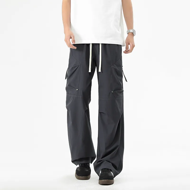 NEAR HERE Casual Pants Unisex-34