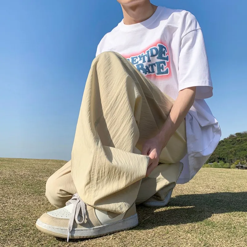 NEAR HERE Casual Pants Unisex-3