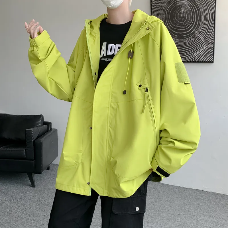 NEAR HERE Jackets & Coats Unisex-26