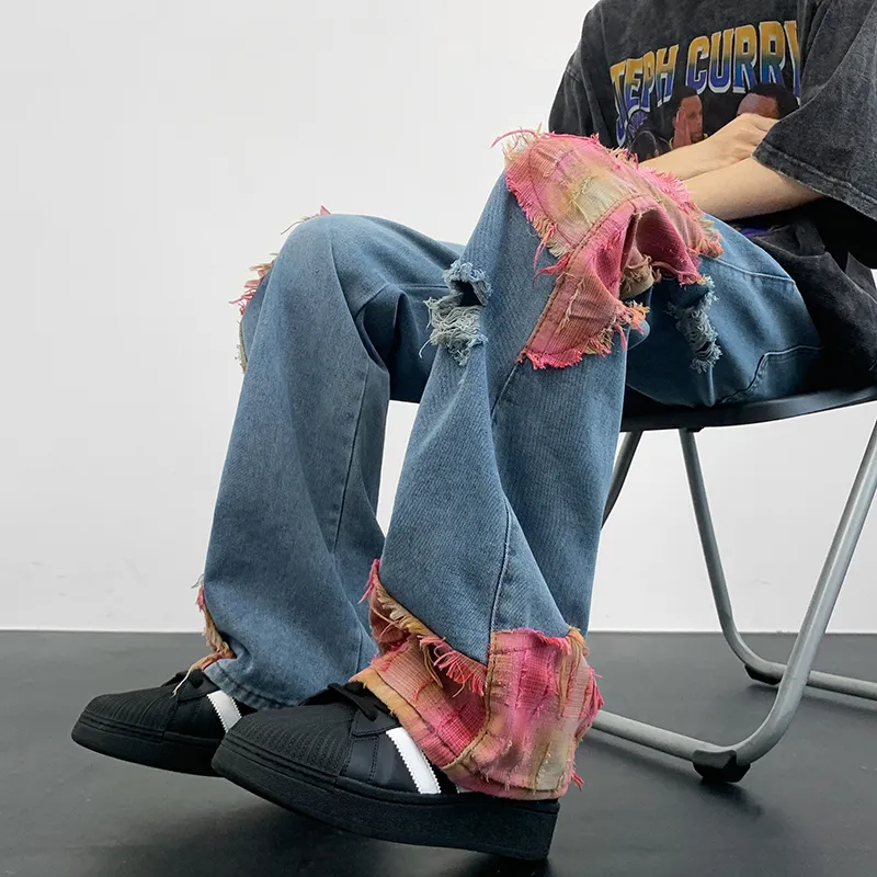 WELTER EXPERIMENT Jeans Unisex Blue-4