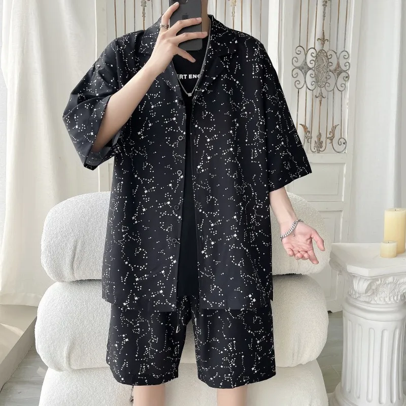 NEAR HERE Shirt Matching Set Unisex-1