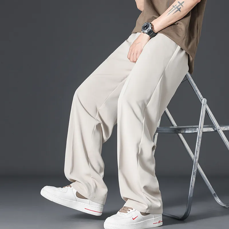 NEAR HERE Casual Pants Unisex-3