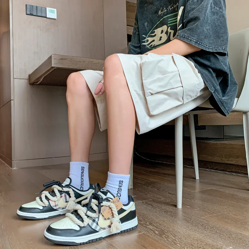 NEAR HERE Casual Shorts Unisex-13